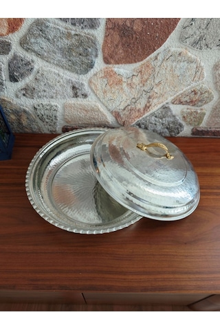 Modabakir Bakır Karnıyarık Tencere Pilav Tencere