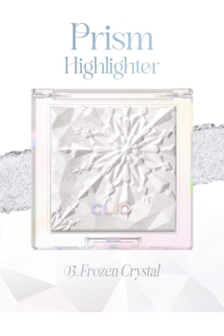 Mikro İnci Tanecikleriyle Yoğun Işıltı Sağlayan Highlighter Clıo Prism Highlighter 03 Frozen Crystal 74517957
