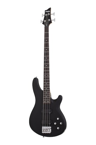 Schecter C-4 Deluxe Bas Gitar Satin Black