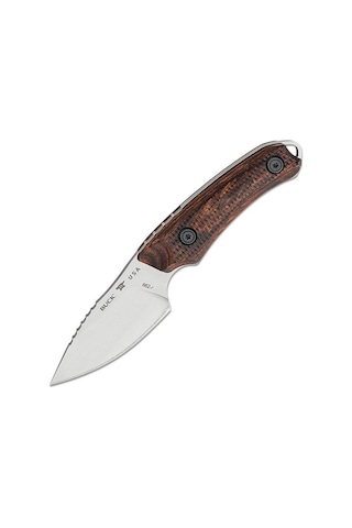 Buck 662 Alpha Scout Pro Kamp Bıçak, Cevizağacı Çok Renkli