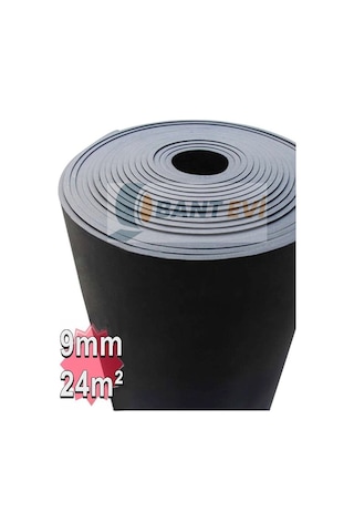 Elastomerik Kauçuk Sünger Yalıtım Levhası İzolasyonu 9 MM 24 M2 (Yapışkansız)