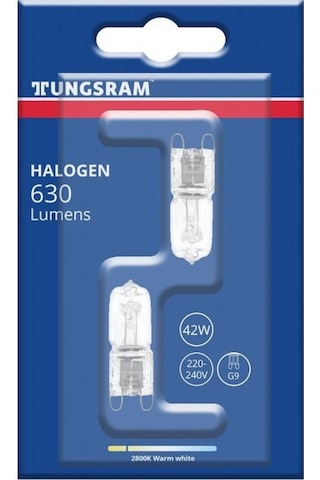 Tungsram 93113498 G9 42w 220-240v Halojen Ampül - G9 Fırın & G9 Aspiratör 2 Adet