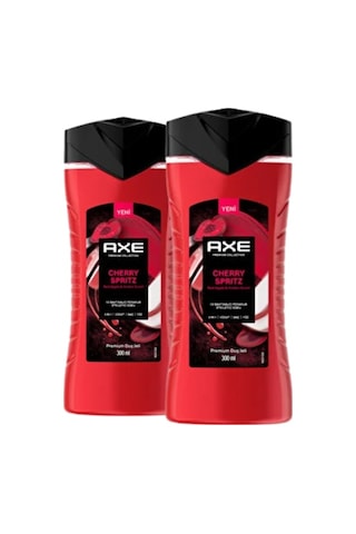 Axe Premium Collection Duş Jeli Cherry Spritz 300 Ml X 2 Adet PKT.AXE.028 Diğer