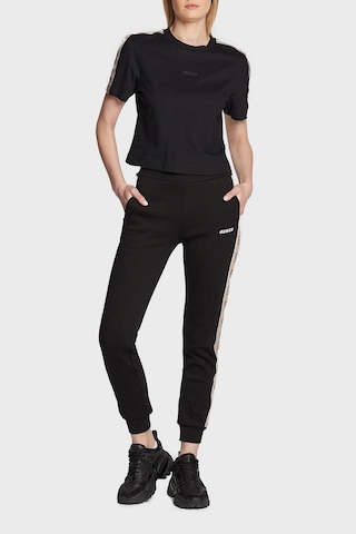Guess Bayan T Shirt V3RI08I3Z14 JBLK SİYAH Siyah