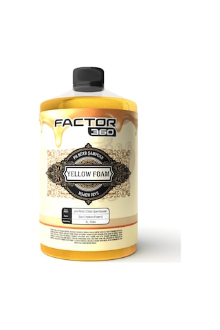 Yellow Foam Sarı Renkli Oto Yıkama Köpüğü Oto Şampuan 1 L