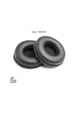 Universal Kulaklık Pedi Kulaklık Yumuşak Süngerli Kulaklık Yastığı Pedi 10cm