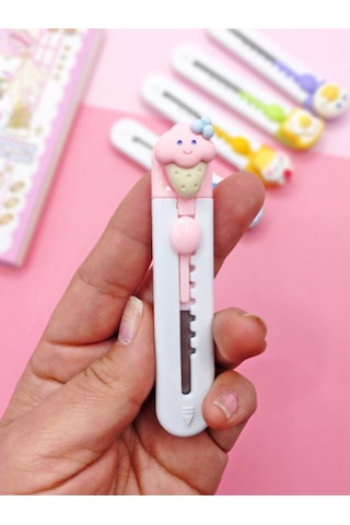 Mini Şekilli Maket Bıçağı - Sevimli Dondurma