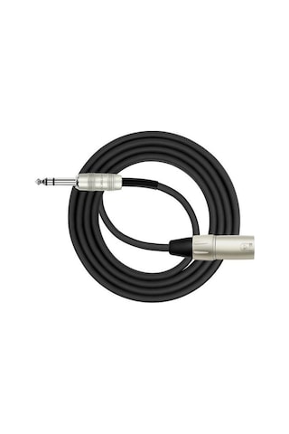Kirlin Mp-483Prbk Xlr M - 1/4'' Trs 3 Metre Mikrofon Kablosu