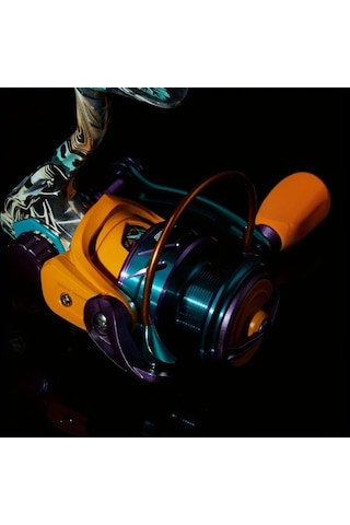 Xuweiwei Bıllıngs Ha 1000 6000 Serisi Döner Makara 5.2 1 Yüksek Dişli Oranı 10kg Sürükleme İki Elle Kullanım Alüminyum Alaşım Tatlı Tuzlu Su Balıkçılığı