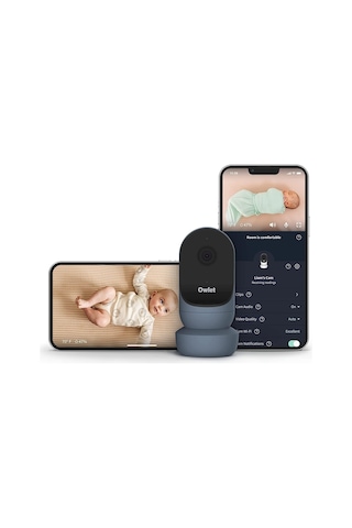 Owlet Cam 2 - Kameralı Ve Sesli Video Bebek Monitörü - Uyku Zamanı Mavisi