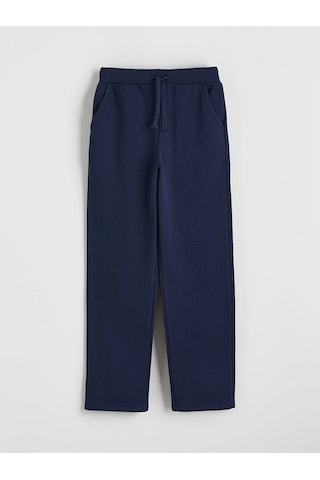 LC Waikiki Lcw Kids Lacivert Beli Lastikli Kız Çocuk Eşofman Altı Dark Navy
