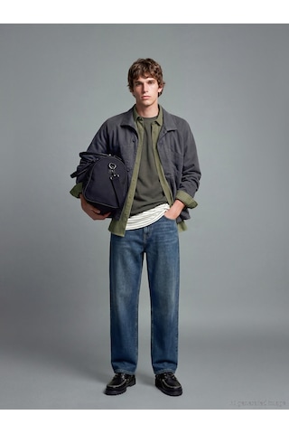 Lcw Jeans İndigo Wideleg Erkek Jean Pantolon