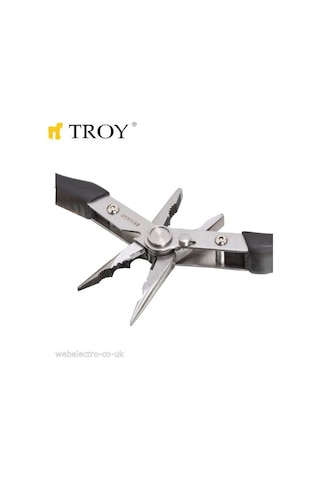 Troy 21090 Çift Başlıklı Pense Kargaburun