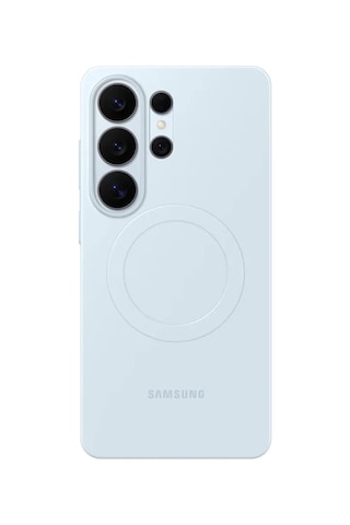 Samsung Galaxy Uyumlu S26 Ultra İnce Magnet Kılıf - Açık Mavi Açık Mavi