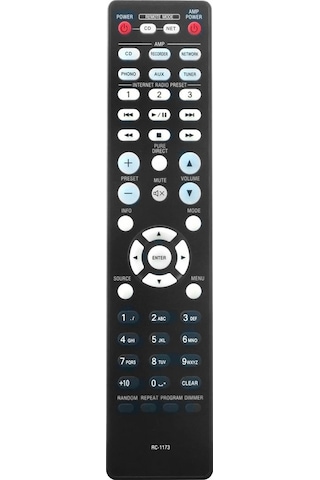 Crackedice Denon Ev Sineması Uzaktan Kumandası Rc-1173 Rc 1173 Rc-1197