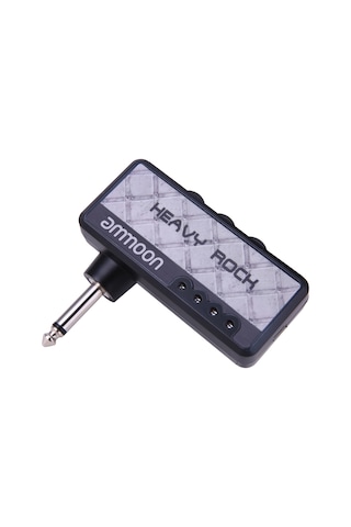 Ammoon Heavy Rock Elektro Gitar Kulaklık Amplifikatörü Heavy Metal Rock Distortion Gri