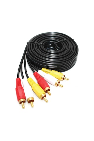Teknogreen Tk3R 010 10 M 3 Rca 3 Rca Kablo