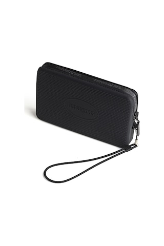 Havaianas Mini Bag Logo Siyah Plaj Çantası Siyah