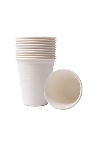 Roll-up Doğa Dostu Karton Bardak 8oz 50li