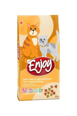 Multicolor Tavuklu Kedi Maması 10 Kg