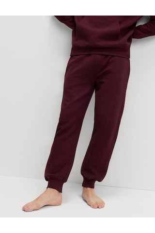 Marks & Spencer Pamuk Karışımlı Kapüşonlu Sweatshirt T07005133 Bordo