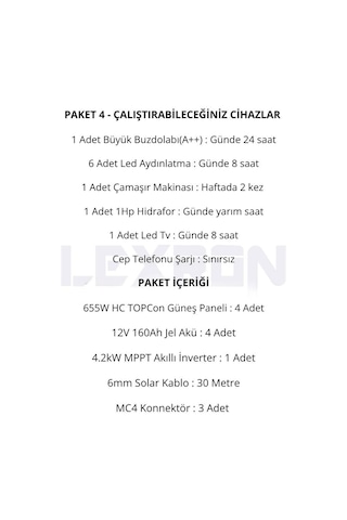 Urla Solar 4.2kw Topcon Paket Sistem 1 Paket 4