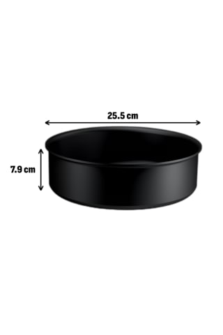 Tefal Excellence+ Fusion Core 9x Mix Kısa Tencere - 24 Cm 001 Siyah