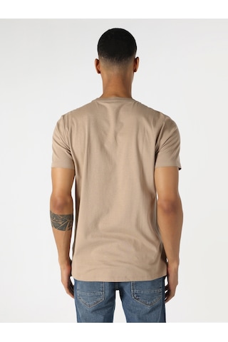 Colin'S Regular Fit Bisiklet Yaka Baskılı Gri Erkek Kısa Kol Tişört Cl1063152_Q1.V1_Tpe