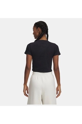 Under Armour Ua Rival Rib Baby Kadın T-shirt 6000264-001 Siyah