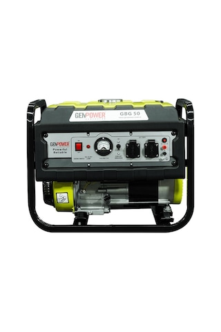 Genpower GBG 50 5 kVA Benzinli Ipli Tekerleksiz Monofaze Jeneratör
