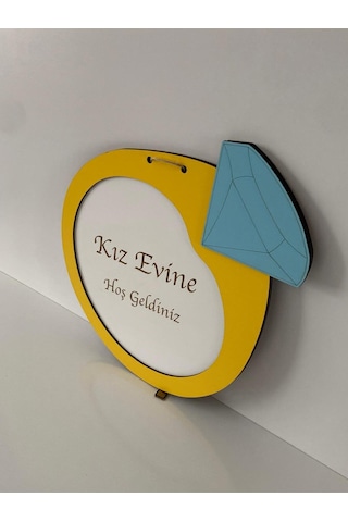 Kız Evi Hoşgeldiniz Kapı Süsü