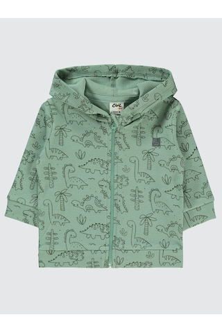 Civil Baby Erkek Bebek Hırka 6-18 Ay Soft Haki Soft Haki