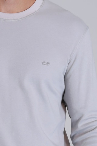Lufian Erkek Patrıce Uzun Kol T-shirt 112020041 Taş