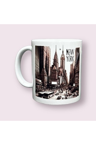Newyork Çizimli Premium Kupa Newyork Çizimli Premium Kupa