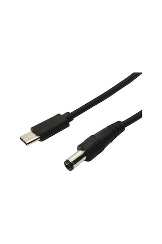 Type C To Dc 12v Pd 5.5 2.5mm Adaptör Çevirici Power Şarj Kablosu