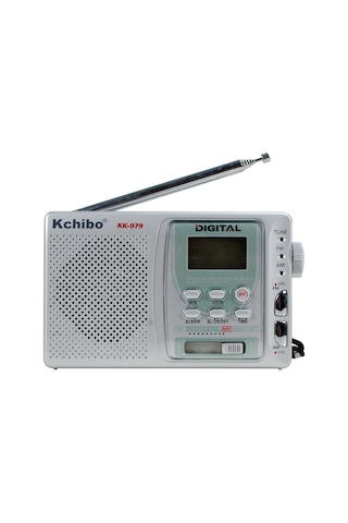 Kchibo Kk-979 Fm Radyo Alarmlı Manuel Aramalı
