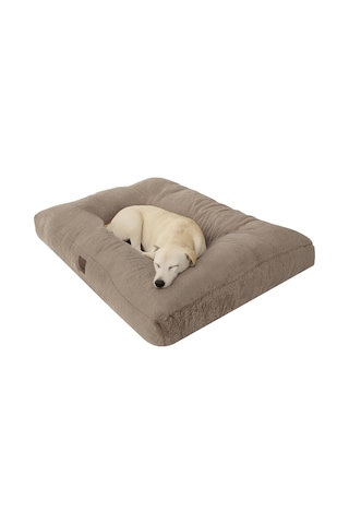 Max Köpek Yatağı Vizon Ultra Yumuşak Peluş Kumaş, Nefes Alabilen Hava Dolaşımı, Sakinleştirici Konfor, Kay