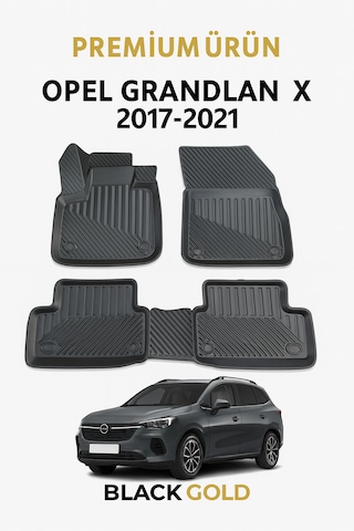 Opel Grandland X 2017-2021 3D Oto Paspas