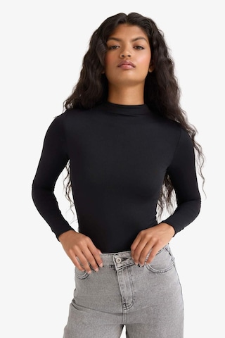 Defacto Uzun Kollu Çıtçıtlı Body F9242ax25aubk27 Siyah