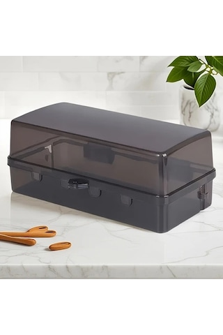 Fastbuy Siyah Dayanıklı Elektrik Kutusu, Abs Reçine, 6 Priz Deliği, Dış Mekan Montaj