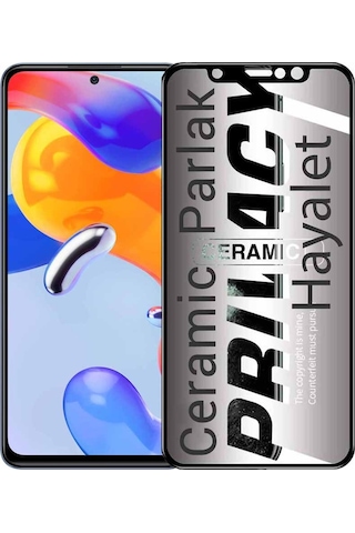 Xiaomi Redmi Note 11 Pro Hayalet Seramik Ekran Koruyucu Kırılmaz Cam 9018000001469