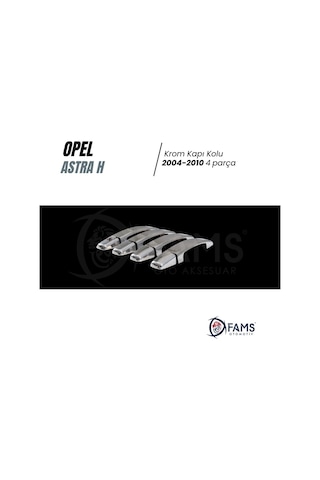 Opel Astra H Krom Kapı Kolu 4 Kapı 2004-2010 P. Çelik