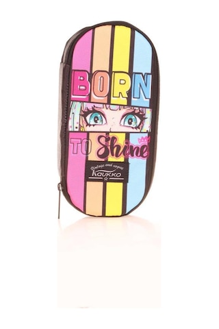Kaukko Nature Özel Bölmeli Kalem Çantası Born Shine K2660