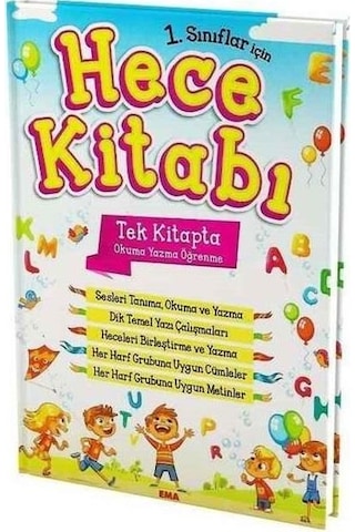 1.Sınıflar için Hece Kitabı – 4 Adım Yayınları