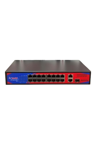 Hiitachi Ht1621fng 16+2+1 2xge 1xge Sfp 200w Poe Switch