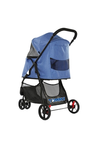 Tommy Evcil Hayvan Arabası Lacivert 74.5 52.2 98cm Max 15kg