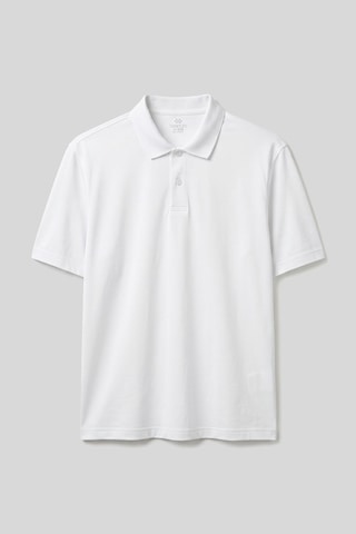 Tommy Life Beyaz Polo Yaka Büyük Beden Battal Erkek T-shirt - 88511