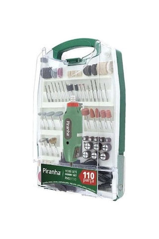 Piranha Çok Amaçlı Alet Seti 110 Parça Prt9112 Piranha Çok Amaçlı Alet Seti 110 Parça Prt9112