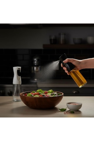 Deconox 1 Adet Cam Sprey Yağlık, 225 Ml Yağ Ve Sirke Püskürtücü, Büyük Boy, Çok Amaçlı Mutfak Gereci, Airfryer İçin İdeal Siyah & Beyaz Siyah Sku: Smg8690010547774 Diğer