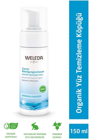 Weleda Organik Yüz Temizleme Köpüğü 150 ML